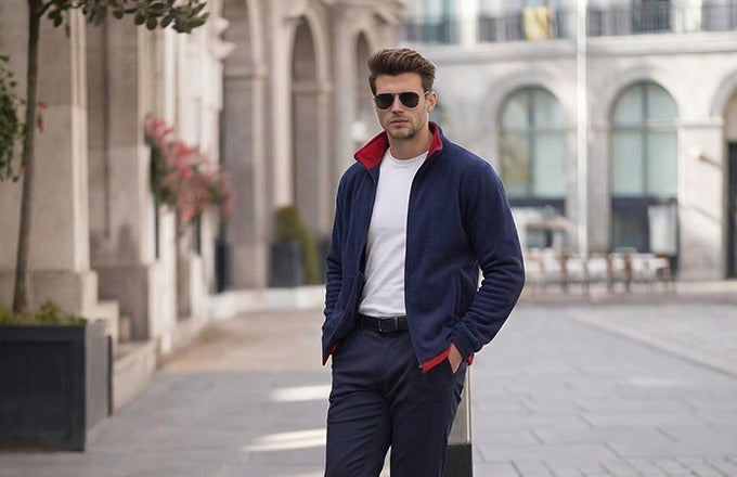 Men's Fleece Jacket Choose Any Colour