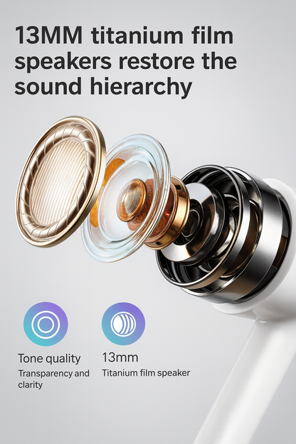 Crystal Sound True Wireless Earbuds