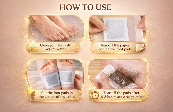 Bee Venom Detox Foot Patches (Pack of 20)