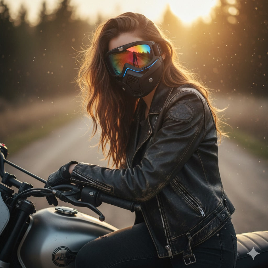 🛡️Transparent Full Face Shield – Reusable, Dustproof & Anti-Fog Safety Glasses @Just Rs.399/-