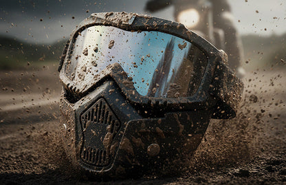 Full Face Reusable Dustproof Anti Smoke Faceshield